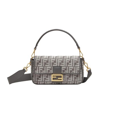 FENDI BAGUETTE CROSSBODY SHOULDER BAG 8BR600ALUNF1J41 (27*15*6cm)